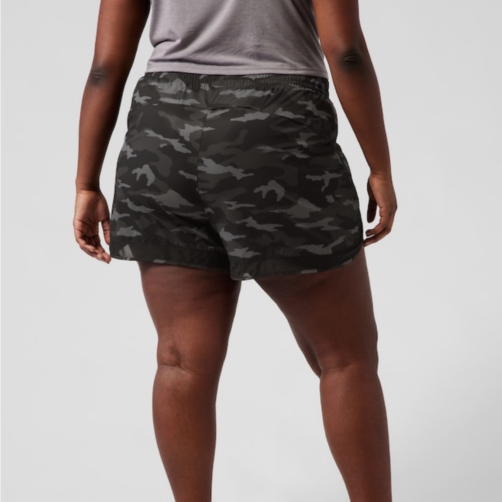 Athleta Mesh Racer Run Shorts - Picture 2 of 13